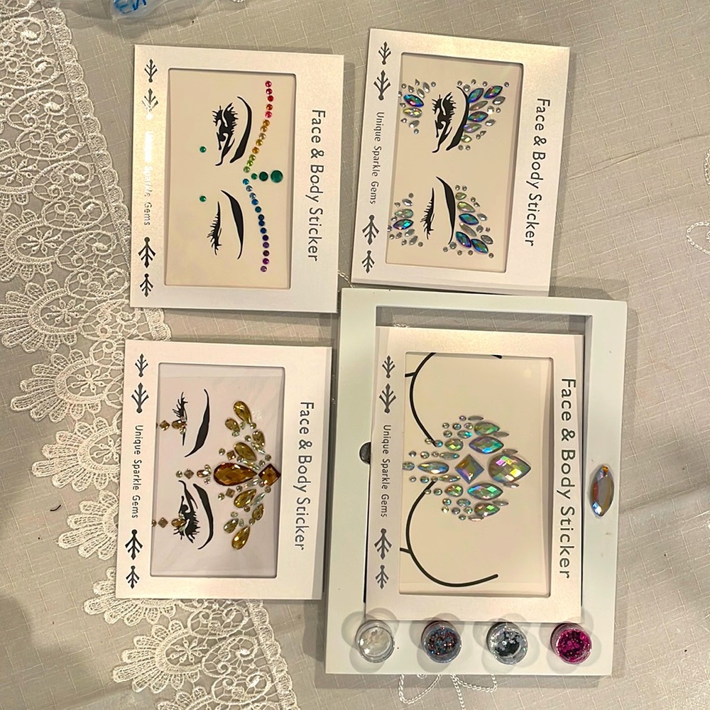 Unique sparkle gems